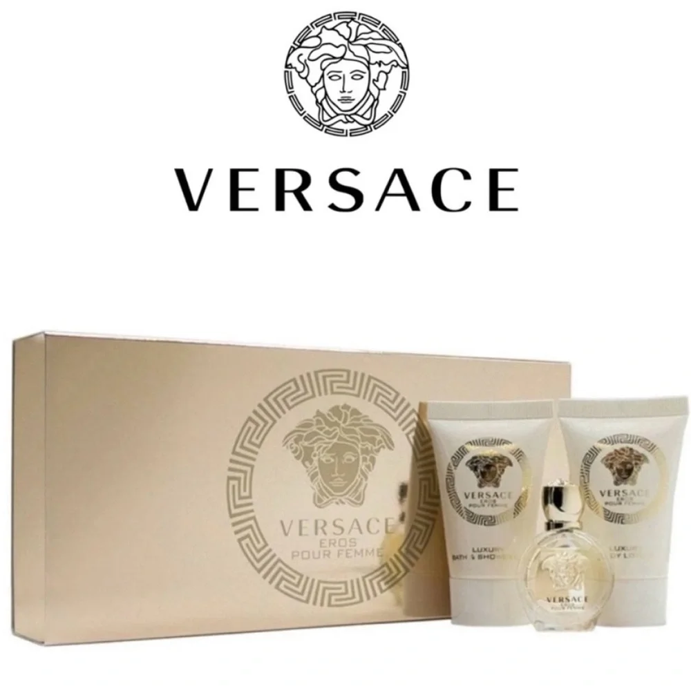 VERSACE Eros Pour Femme Gift Set NEW - Picture 1 of 7